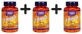 Produktbild: 3 x NOW Foods D-Ribose, 750mg - 120 vcaps (235,97 EUR/kg)