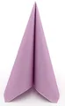 Produktbild: APARTina Servietten stoffähnlich aus Airlaid - UNI, stoffähnliche Serviette Hochzeit Hochzeitsservietten hochwertig, perfekt für verschiedene Anlässe 50 Stück (Pastell Lila, 33 x 33 cm)