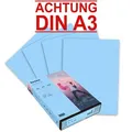 Produktbild: Inapa Kopierpapier tecno colors, 2100011423, A3, 80g/qm, blau, 500 Blatt