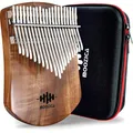 Produktbild: Kalimba 21 Tasten Koa Holz Massivholz Lernanleitung Tragetasche Musikinstrument