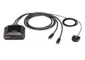 Produktbild: Aten W127164996 US3312-AT 2-Port USB-C 4K DisplayPort  KVM Switch ~E~