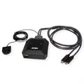 Produktbild: ATEN US3312 2-Port USB-C 4K DisplayPort KVM Switch