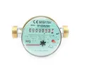 Produktbild: Wohnungswasserzähler Wasseruhr einstrahlig 2,5 m³ 3/4