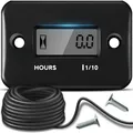 Produktbild: Digital Stundenzähler Betriebsstundenzähler Motoren Marine Boot Traktor Retoo
