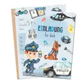 Produktbild: MeinBaby123® 10 Polizei Einladungskarten Kindergeburtstag Jungs | Geburtstagseinladungen für Kinder | Polizei Einladungskarten | inkl. 10 Briefumschläge (Polizei V1)