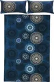 Produktbild: Erwin Müller Bettwäsche, Bettgarnitur Flanell - Mandala - mollig warm, temperaturregulierend, mit praktischem Reißverschluss - dunkelblau Größe 40x80 cm / 200x200 cm