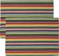 Produktbild: Sander Tischset Strip 2er-Pack bunt Größe 35x50 cm