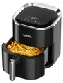 Produktbild: Grafner Heißluftfritteuse Airfryer 3,6 Liter digital 1200 Watt, LED-Touchscreen, 7 Programme, 360° Gar-System, Timer, Antihaft-Beschichtung, Fritteuse ohne Fett, ölfrei Heissluftfritteuse