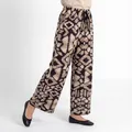 Produktbild: Palazzo Hose Damen Weite Strandhose Boho Sommerhose 36 38 40 42 44 Relaxed Fit