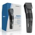 Produktbild: BaByliss Precision Cut Haarschneider, Kabellose Haarschneidemaschine, 0,5-24mm, 13 Längeneinstellungen, 60 Minuten Laufzeit, Klinge aus rostfreiem Edelstahl, Schwarz, E786E