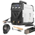 Produktbild: STAHLWERK Elektroden-Schweißgerät ARC-270 ST – Vollausstattung – MMA/E-Hand mit 270 A, Schweißen ohne Gas, Lift-TIG Inverter 400 V, Überhitzungsschutz, Smartkühlung & intelligente Temperatursteuerung