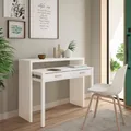 Produktbild: Schreibtisch - Weiß 36x98,5x87,5h cm