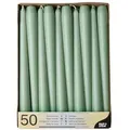 Produktbild: Starpak 50 Leuchterkerzen Ø 2,2 cm · 25 cm jadegrün