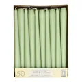 Produktbild: PAPSTAR 50 Leuchterkerzen Ø 2,2 cm · 25 cm jadegrün