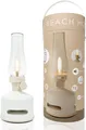 Produktbild: Lampe Mori Mori Glas Weiß Tischlampe LED Wohnzimmer Deko modern Design Geschenk