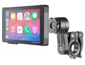 Produktbild: Display Carplay mit dem Fahrrad Ridesync Cellular Line mit Angriff Quiklox Black