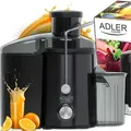 Produktbild: Adler AD 4132 - Saftpresse de (800 W, Klingen de Titan, Behälter de Saft de 0,45 L, 1,5 L, Antitropfsystem)