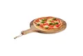Produktbild: relaxdays Pizzaschneidebrett Pizzabrett aus Akazienholz, Holz