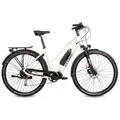 Produktbild: Airtracks E-Bike Trekkingrad 28 Zoll E-Bike Damen Trekking Fahrrad X-Tron SR1 SHIMANO STеPS E6100, 9 Gang, Kettenschaltung, Mittelmotor, 504 Wh, Trekking Fahrrad SHIMANO ALIVIO - 48cm 53cm Mod. 2025 weiß 53 cm