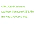 Produktbild: GRAUGEAR externes Laufwerk Gehäuse 5.25