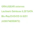 Produktbild: GRAUGEAR externes Laufwerk Gehäuse 5,25