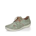 Produktbild: Rieker Damen Low-Top Sneaker 52528, Frauen Halbschuhe,Laufschuhe,straßenschuhe,Strassenschuhe,Sportschuhe,Freizeitschuhe,grün (52),36 EU / 3.5 UK