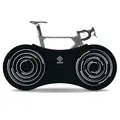 Produktbild: PARAX x VELO SOCK Indoor Fahrradschutzhülle Fahrradabdeckung zur Lagerung - um Böden und Wände SCHMUTZFREI zu halten - Passt für 99% Aller Erwachsenen-Fahrräder - Schwarz