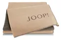 Produktbild: Joop! Wohndecke Melange - Doubleface Baumwollmischung beige-braun Größe 150x200 cm