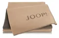 Produktbild: JOOP! Melange Doubleface Wohn- Kuscheldecke 150x200 cm Cashew-Kastanie 739254