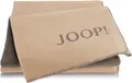 Produktbild: JOOP! MELANGE-Doubleface Plaid / Decke Cashew-Kastanie 150 x 200cm