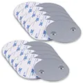 Produktbild: VisorTech Rauchmelderbefestigungen: 10er-Set Rauchmelder-Magnethalter mit extra-starken 3M-Klebpads (Rauchmelder-Magnethalterung, Magnetplatten)