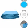 Produktbild: Pool Ersatzfolie Rund In Verschiedenen Größen - Dicke 0,6 Mm - Tiefe 120 Cm - Blau - Einhängebiese 350x120cm