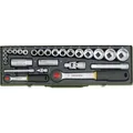 Produktbild: Proxxon Industrial Steckschlüsselsatz metrisch 1/4 (6.3 mm), 1/2 (12.5 mm)
