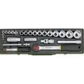Produktbild: Proxxon Industrial Steckschlüsselsatz metrisch 1/4 (6.3 mm), 1/2 (12.5 mm)