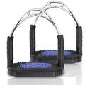 Produktbild: Sprenger Kindersteigbügel Bow Balance 110 mm Trittfläche, Knöchelschonendes 4-Gelenk System I Sicherheitssteigbügel ideal für Kinder, rostfreies Edelstahl