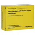 Produktbild: ALPHA LIPONSÄURE AAA- Pharma 600 mg Filmtabletten 30 St.