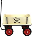 Produktbild: Beachtrekker Style Holz Bollerwagen Handwagen Pirat mit Sonnenverdeck
