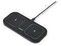 Produktbild: TRONIC® Ladepad QI Dual, inkl. 30 W Netzteil (schwarz) - B-Ware sehr gut