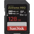 Produktbild: Sandisk Extreme PRO SDXC 128 GB - Speicherkarte - UHS-II - V60 - schwarz
