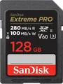 Produktbild: SanDisk Extreme PRO SDXC UHS-II Speicherkarte V60 128 GB (280 MB/s, 6K, 4K UHD)