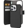 Produktbild: Puro Eco Leder Wallet Case (Apple iPhone 15 Pro) (PUIPC15P61BOOKC3BLK)
