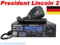 Produktbild: PRESIDENT LINCOLN 2 II Plus (V3)  24.7-30.1 Mhz AM FM SSB CB FUNK Amateurfunk DE