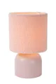 Produktbild: LUCIDE WOOLLY - Tischlampe - Ø 16 cm - 1xE14 - Rosa