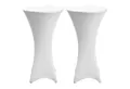 Produktbild: Beautissu Stehtischhusse Stella, 2er Set Stretch Ø80-85cm