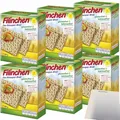 Produktbild: Filinchen Glutenfrei das Knusperbrot 6er Pack (6x100g Packung) + usy Block