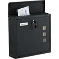 Produktbild: Relaxdays Briefkasten mit Sichtfenster (4052025862459)