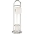 Produktbild: Wenko Stand WC-Garnitur Siena Chrom 63 cm x 19 cm x 19 cm
