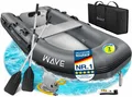 Produktbild: KESSER Schlauchboot aufblasbares Paddelboot für 2 Personen, motorisierbar, 2,30m, WAVE Motor geeignet