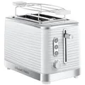 Produktbild: Russell Hobbs Toaster Inspire White 24370-56, Weiß, Metall, Kunststoff, 16.5x23.0x30.5 cm, Krümelschublade, Brötchenaufsatz, automatischer Auswurf nach Röstende, Küchengeräte, Toaster