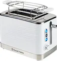 Produktbild: RUSSELL HOBBS Toaster Inspire 24370-56, 2 kurze Schlitze, 1050 W, 2 extra breite Toastschlitze, Brötchenaufsatz & Krümelschublade